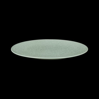 Фото Тарелка мелкая без бортов Corone Nori 13" D 330 мм, зеленый [LQ-QK15285-GRE] — арт. фк5602 1