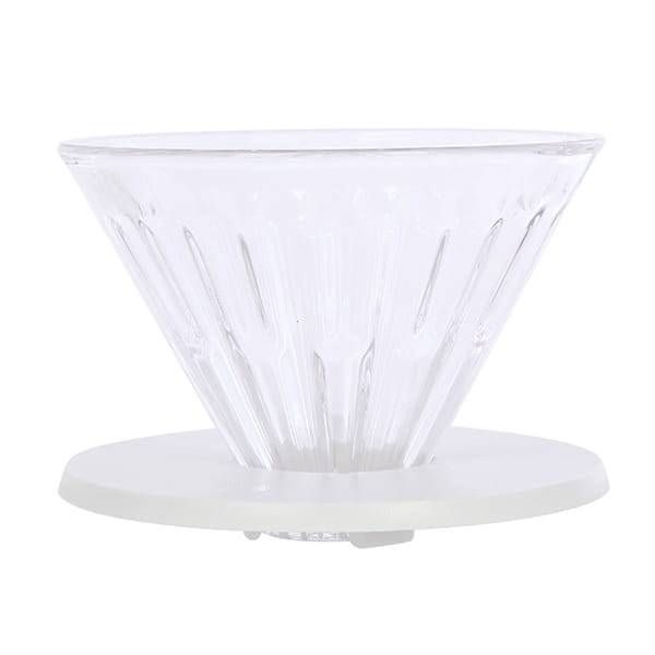 Фото Набор Timemore Crystal Eye Brewer Set воронка Crystal Eye 01 white + сервер 360ml 2
