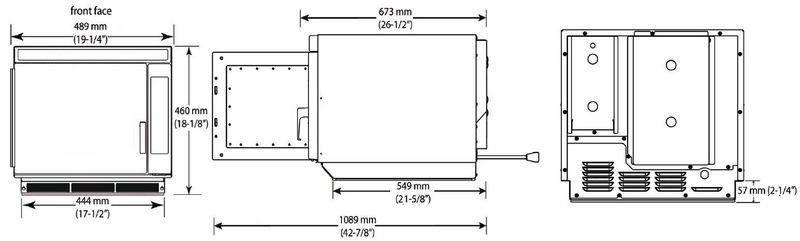 Фото Микроволновая печь JET519V2 Menumaster — арт. MENUMASTER 5