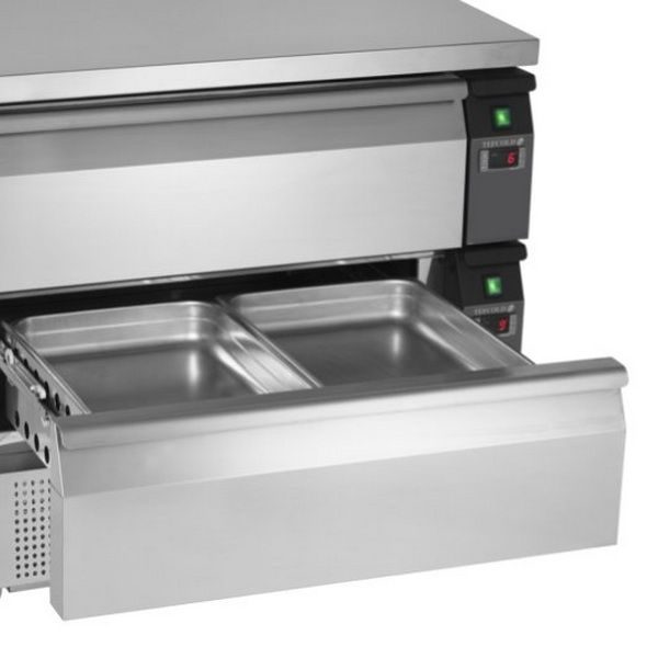Фото Тумба холодильно-морозильная TEFCOLD UD2-2 Uni-Drawer (GN2/1) 2