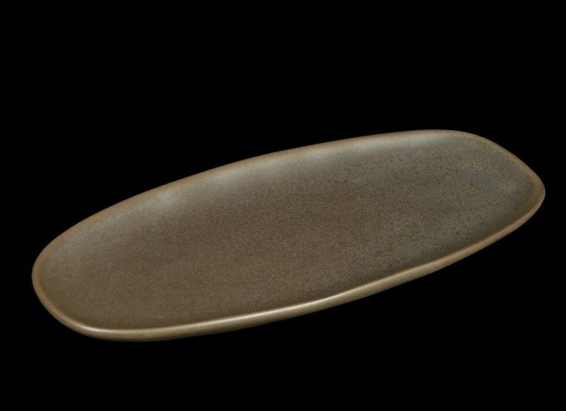 Фото Блюдо Corone Luminare L 268 мм, B 123 мм серое — арт. фк1926 2