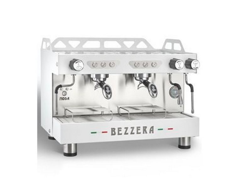 Кофемашина рожковая BEZZERA Moda DE 2GR белая