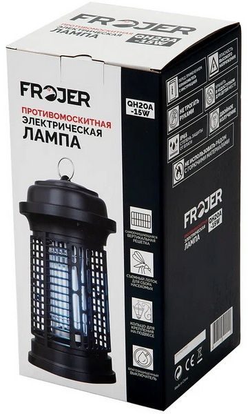 Фото Лампа инсектицидная Frojer — арт. QH20A-15W 3
