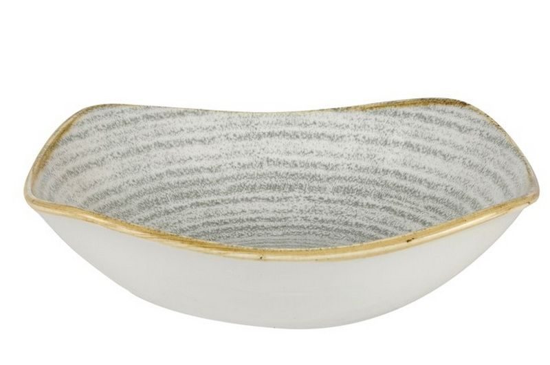 Фото Салатник CHURCHILL Homespun Stone Grey 1270 мл, L 235 мм, B 235 мм — арт. SPSGSQ101 1