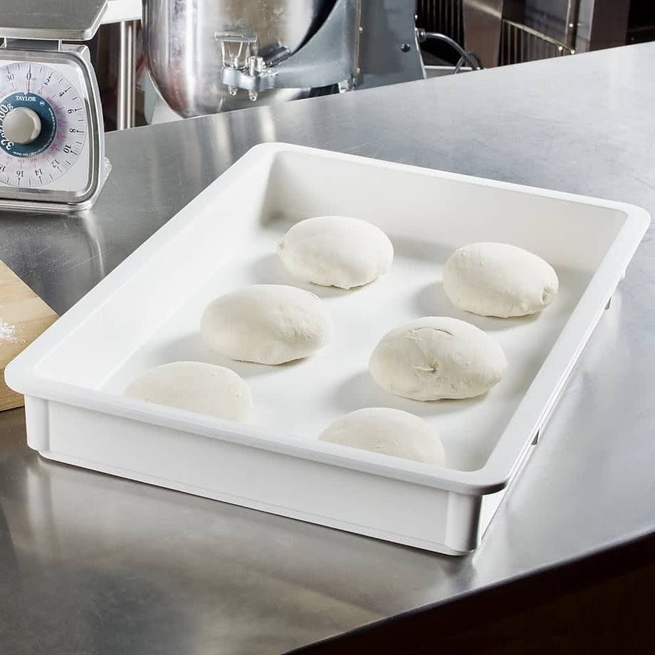 Фото Контейнер для теста Cambro 460х660х76 мм, полипропилен, белый — арт. DB18263P 148 2