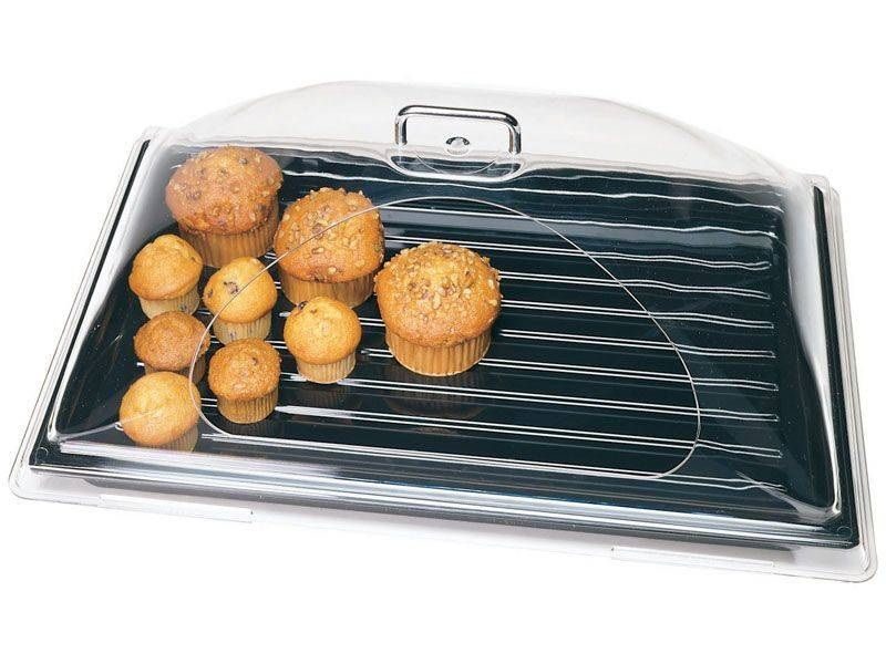 Фото Крышка Cambro с боковым вырезом, прозрачный — арт. DD1220SCW 135 1
