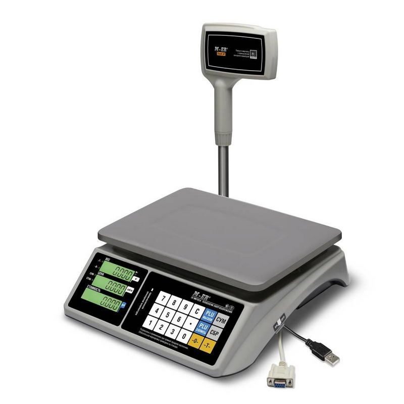 Весы MERTECH M-er 328 acpx-6.1 TOUCH-M LCD RS232