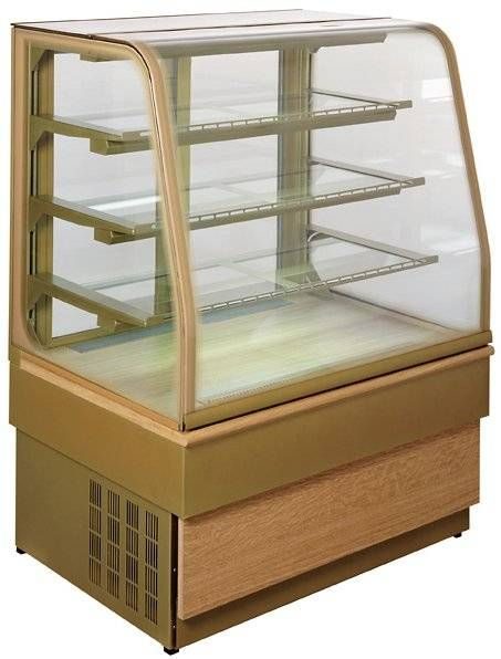 Витрина кондитерская UNIS 600 double glass, grey