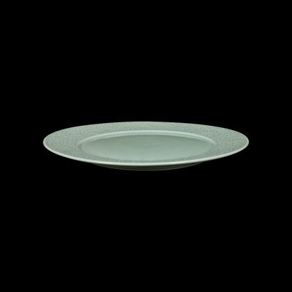 Фото Тарелка мелкая с бортами Corone Nori 11" D 280 мм, зеленый [LQ-QK15289-GRE] — арт. фк5614 1