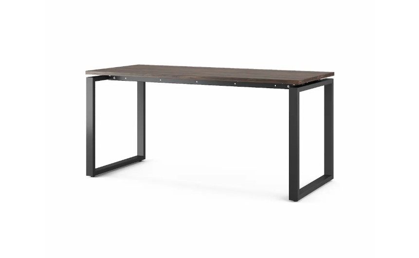 Стол офисный КОБОР O1-120/80 black/charlston