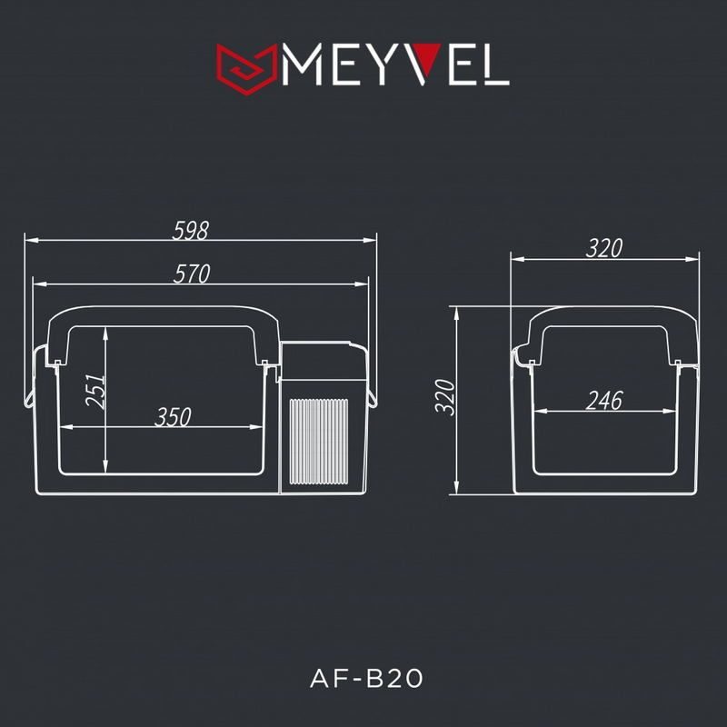 Фото Автохолодильник Meyvel AF-B20 9
