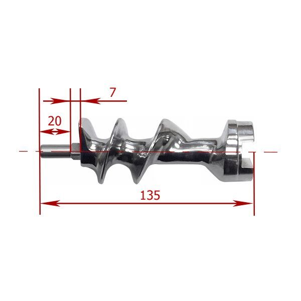 Фото Шнек для мясорубки Crazy Pan CP-MM08С — арт. CP-SP-WMMM08С 3