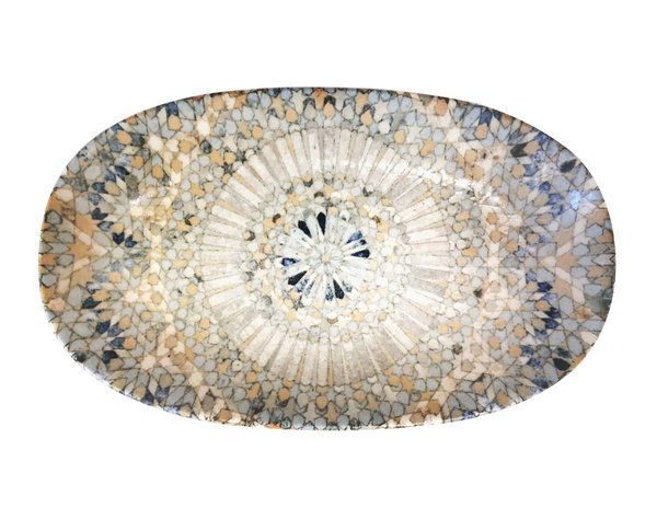 Блюдо Bonna Luca Mosaic L 240 S-MT-LUCMZGRM24OKY