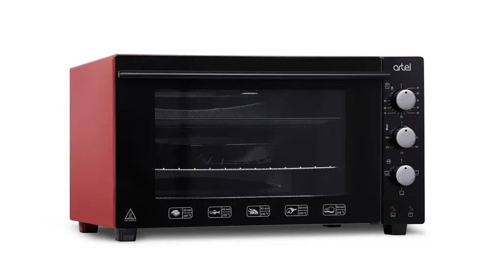 Фото Мини-печь ARTEL LUX черно-красный Wiesheu — арт. MD-4218 1