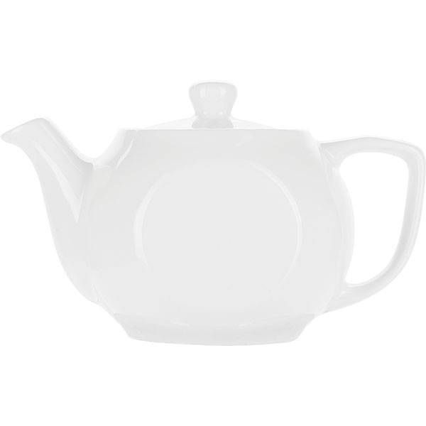 Чайник заварочный Добрушский белый артикул 7C1714