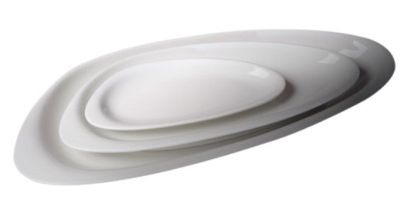 Фото Блюдо Cameo Pearl L 254 мм, B 120 мм, H 25 мм — арт. 713-T103 6
