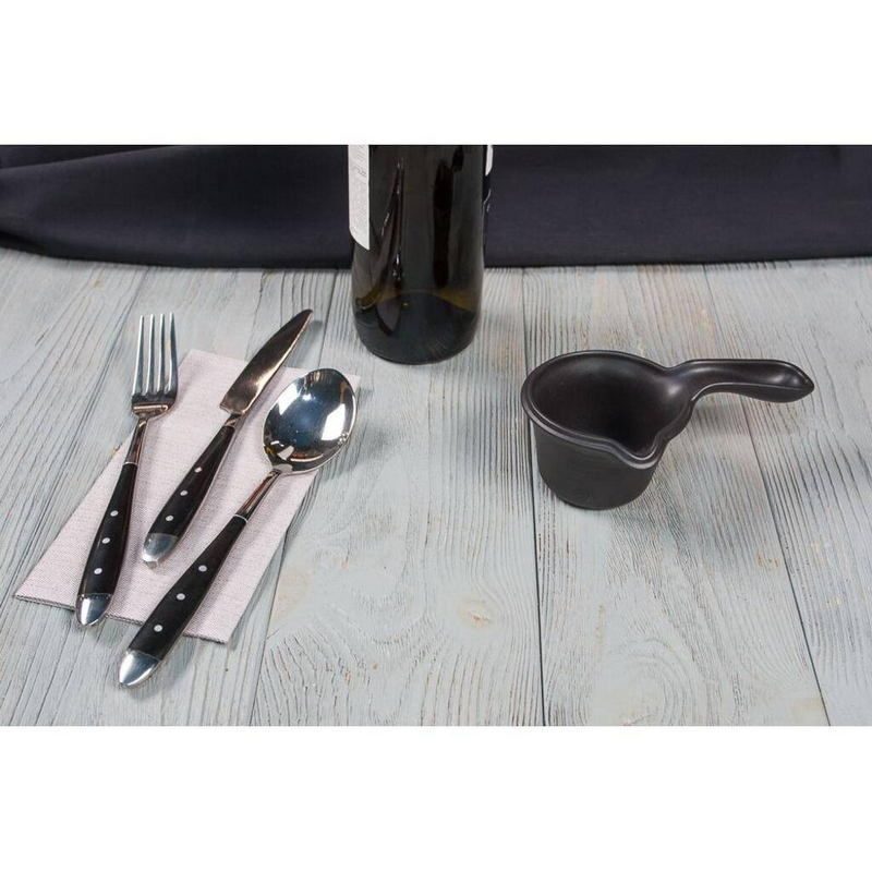 Фото Соусник P.L. Proff Cuisine Black Star 100 мл, D 80 мм — арт. 52586 кор=60/6 5