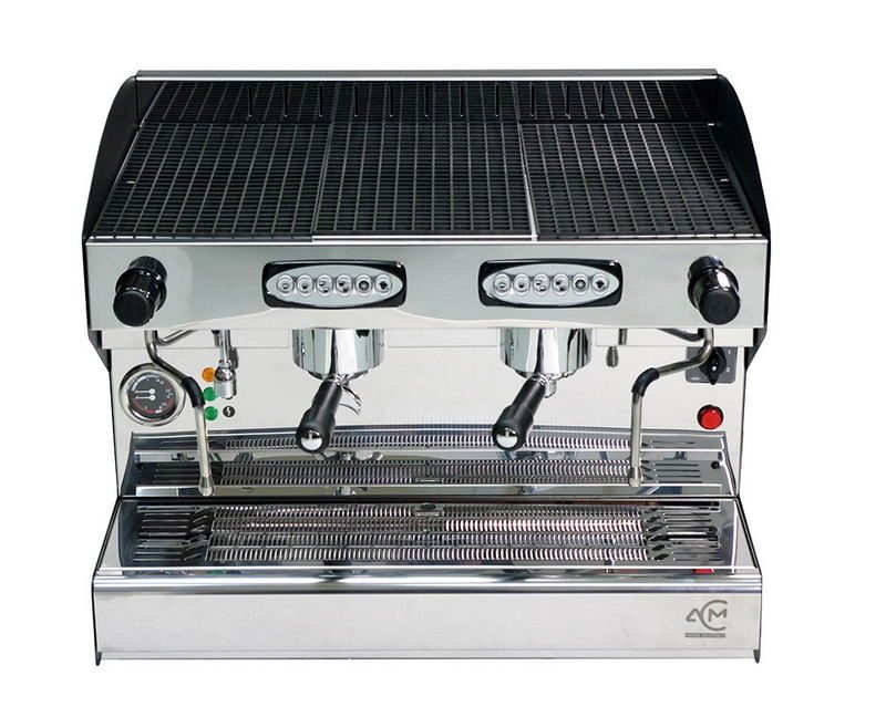 Фото Кофемашина рожковая автоматическая ACM Rounder 2 GR NERO — арт. ACMRD002N + high cup + cup warmer 1