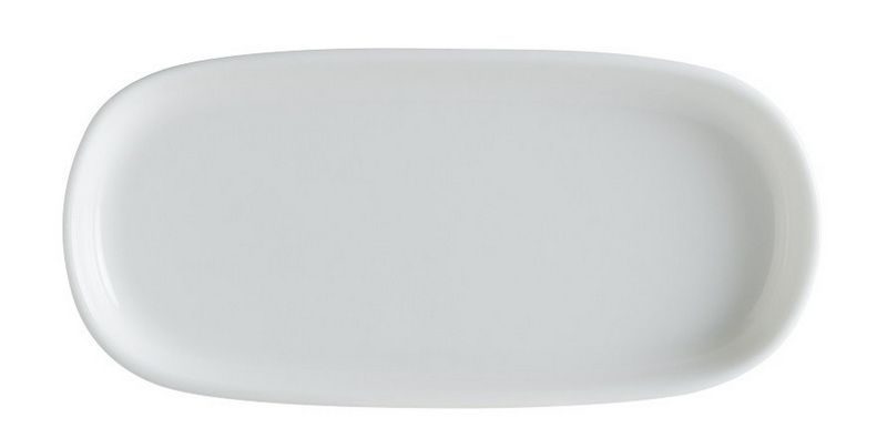 Блюдо Bonna White L 140 мм B 65 мм артикул HYG14OV