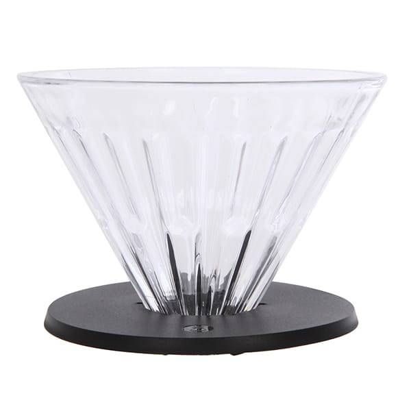 Фото Набор Timemore Crystal Eye Brewer Set воронка Crystal Eye 02 black + сервер 600ml 3