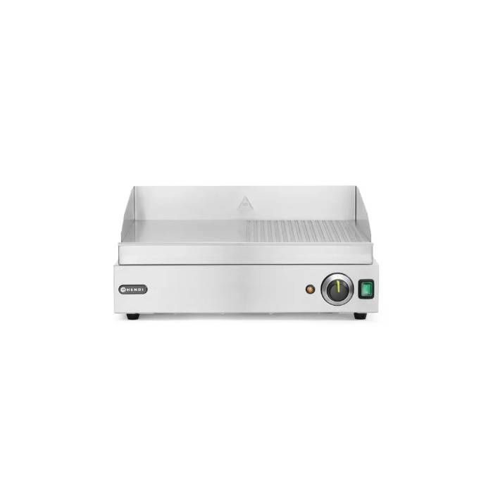 Фото Поверхность жарочная электрическая Hendi 203156 1/2 гладкая, 1/2 рифлёная 6