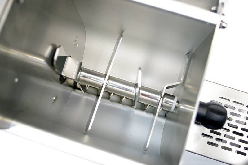 Фото Машина для пасты Kocateq с узлом замеса теста 2,5 кг и ножом автоподрезки — арт. OMJ2 with cutter 5