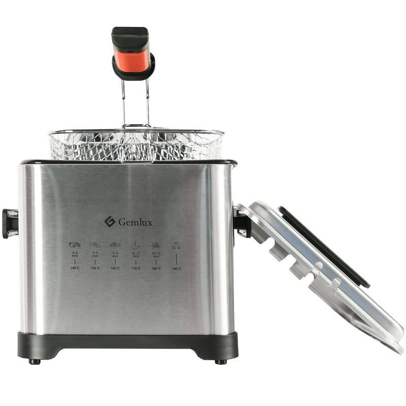 Фото Фритюрница электрическая Gemlux GL-DF-4MT 2