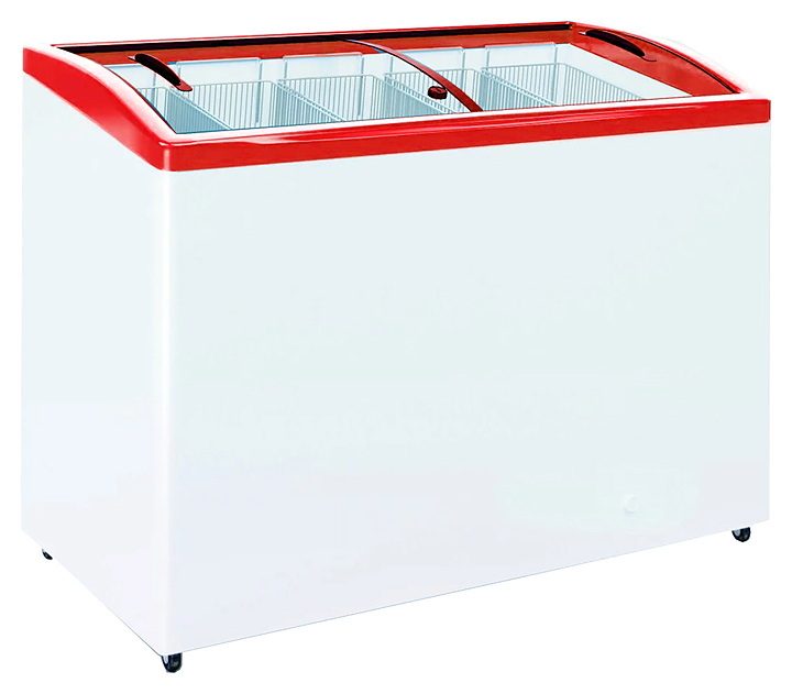 Морозильный ларь ITALFROST красный, ЛВН 500 ГR290