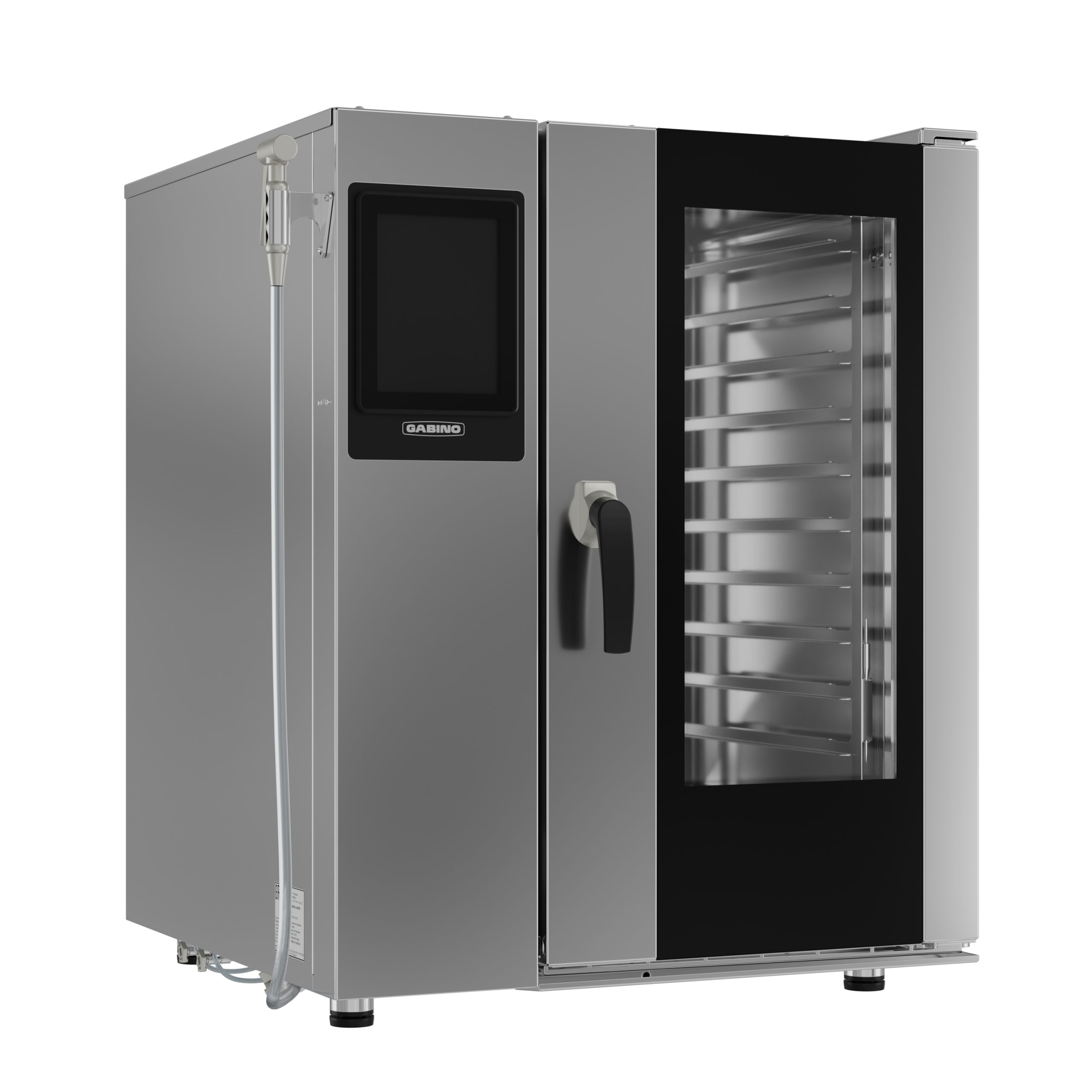 Фото Пароконвектомат Gabino combi 1011b ADVANCE (бойлер, 10 GN1/1, сенсорная панель) — арт. 01102210 6