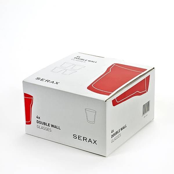 Фото Стакан для кофе Serax 250 мл, D85 мм, H100 мм двойные стенки — арт. B0811433 1