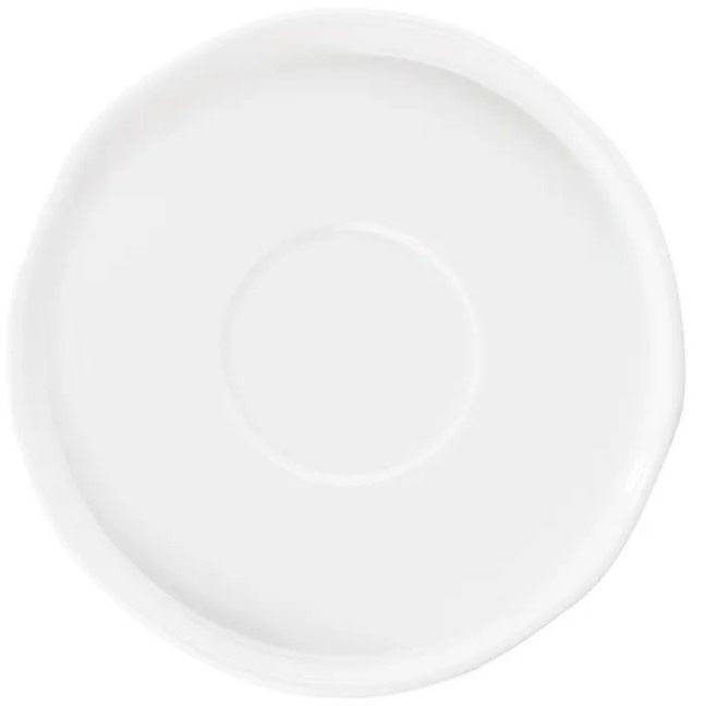 Блюдце KunstWerk Eggshell D белый артикул A26612
