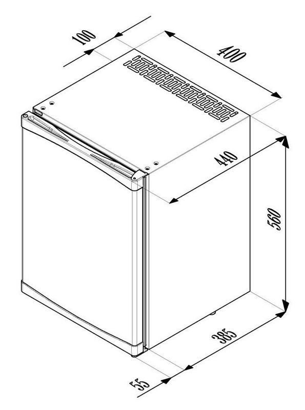 Фото Шкаф барный холодильный SMEG ABM42-2 2
