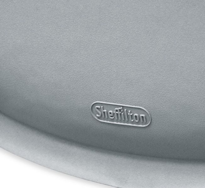 Фото Стул Sheffilton SHT-ST75/S424 серый/хром лак 3