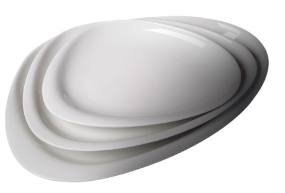 Фото Блюдо Cameo Pearl L 265 мм, B 190 мм, H 38 мм — арт. 713-T101 3