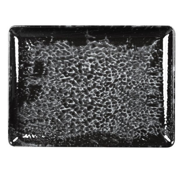 Фото Тарелка Kutahya Magnetite L 300 мм, B 220 мм, H 23 мм — арт. BNTAN30x22DU890220 1