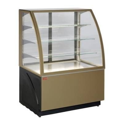 Витрина кондитерская UNIS Aldan Basic 1000, gold
