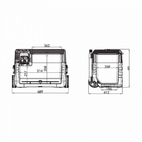 Фото Автохолодильник Alpicool NX42 (12/24) 4
