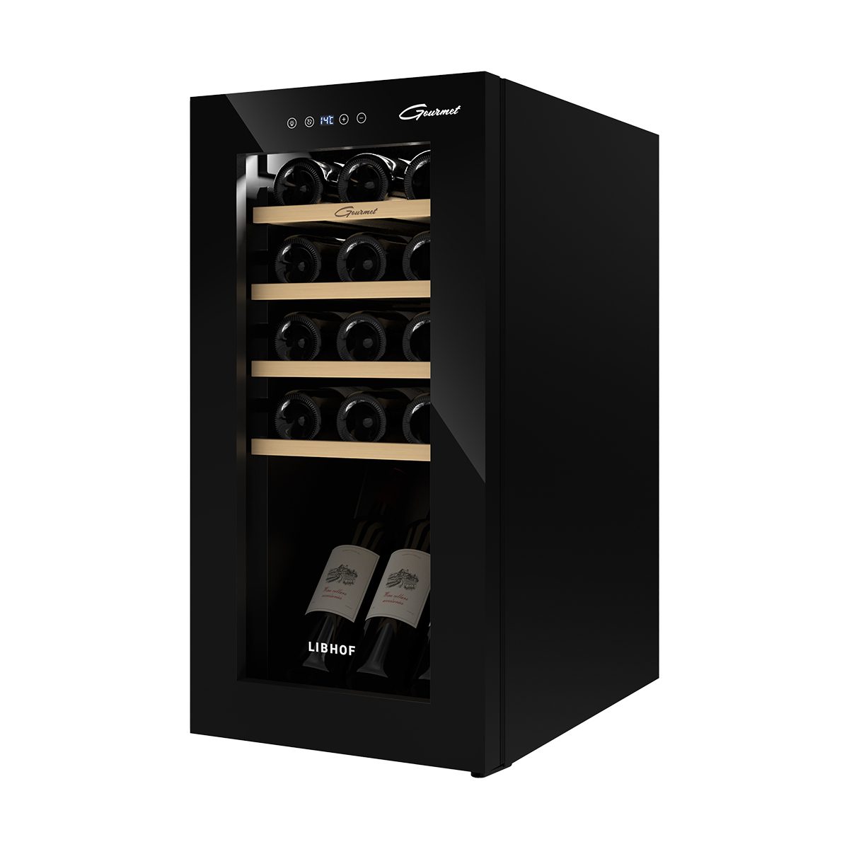 Фото Шкаф винный Libhof GM-15 black — арт. libgm15b 15