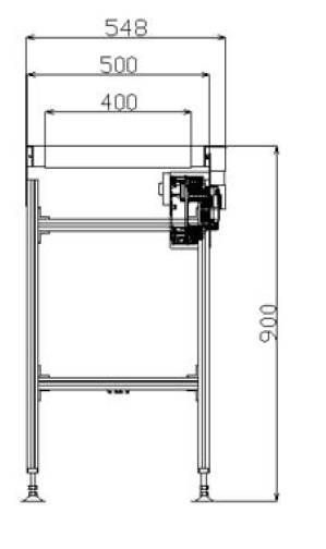 Фото Конвейер ленточный Kocateq CV 300 х 40 — арт. CV 300 х 40, AISI304, AC 220/1 3