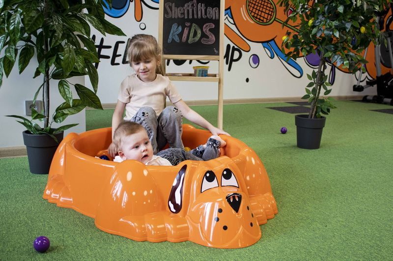 Фото Песочница Sheffilton KIDS Собачка 373 оранжевый 6