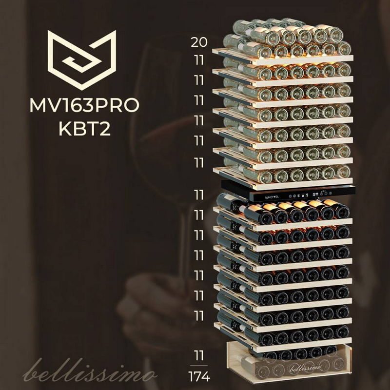 Фото Шкаф винный Meyvel MV163PRO-KBT2 16