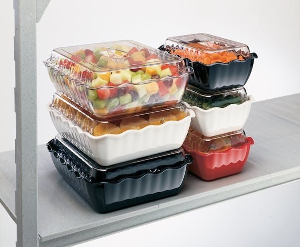 Фото Крышка для контейнеров Cambro поликарб., прозрачный, к конт. DC10 — арт. DCC10 135 1