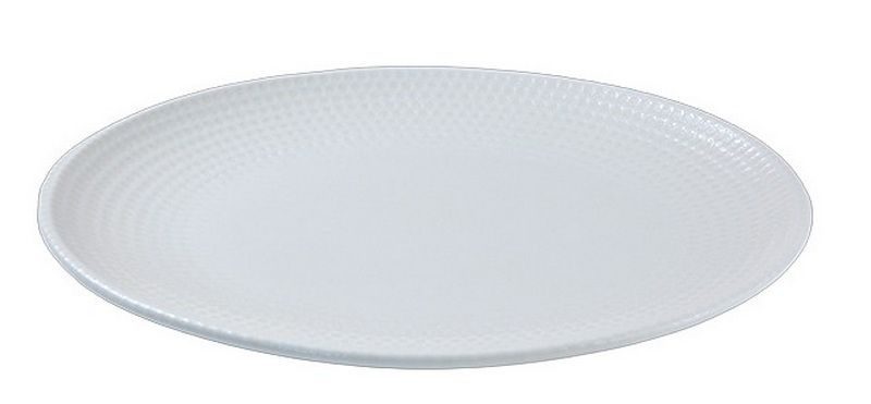 Фото Блюдо Bonna White Pure Dot L 310 мм, B 240 мм — арт. S-PRDMOV31OV 1
