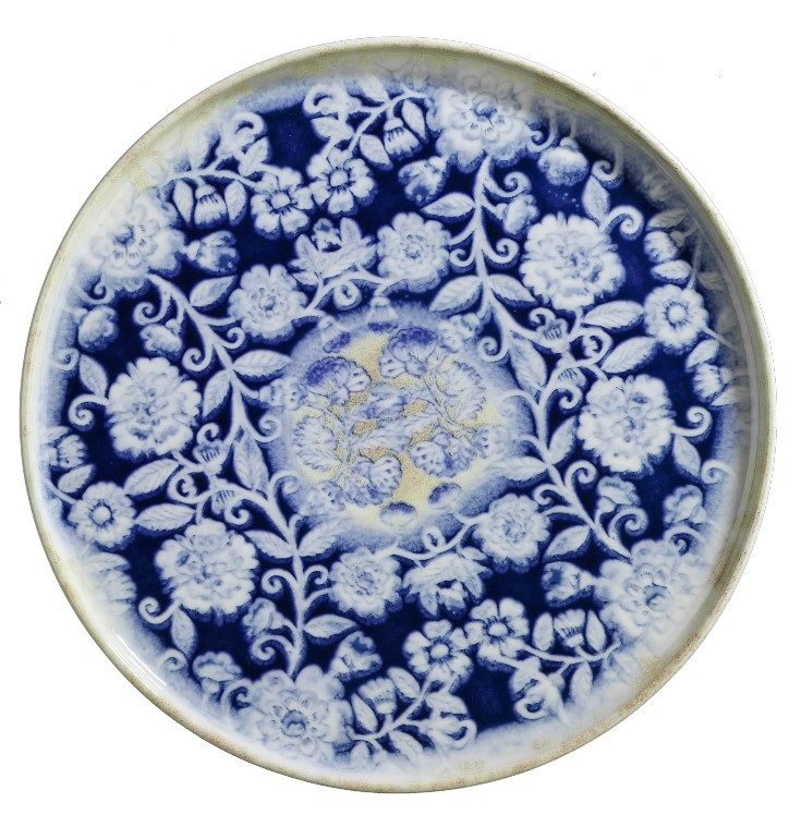 Тарелка Kutahya Blue Blanc артикул BNROT28DU891310