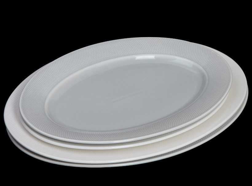 Фото Блюдо Corone Rosenthal L 360 мм, B 255 мм белое — арт. фк9938 13