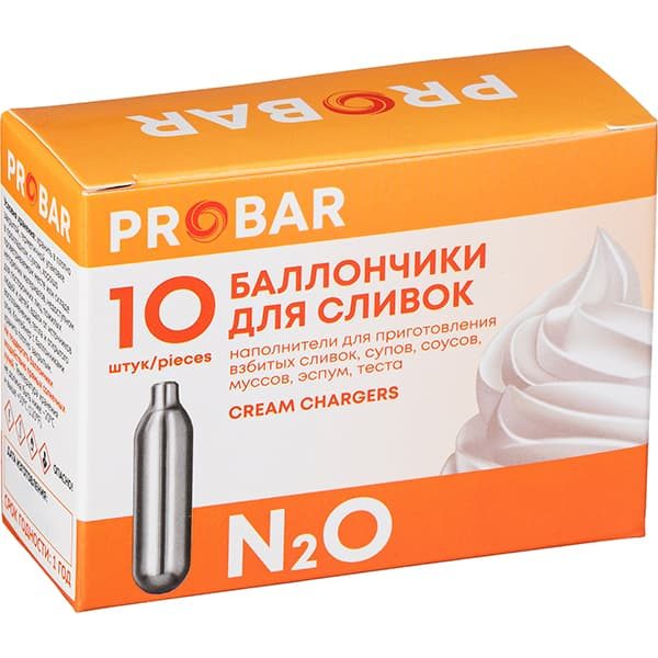 Баллончики для сифона 10 шт артикул 2140704