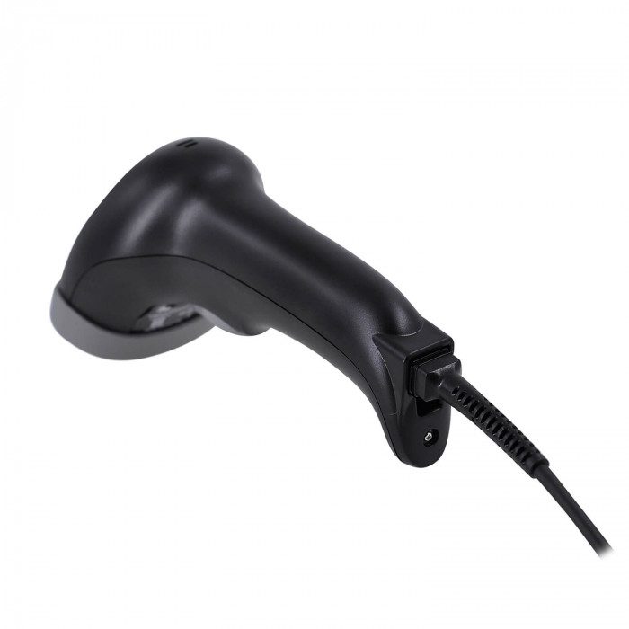 Фото Ручной сканер штрих-кодов MERTECH 1300 GS P2D USB, USB эмуляция RS232 black 3m cable 4