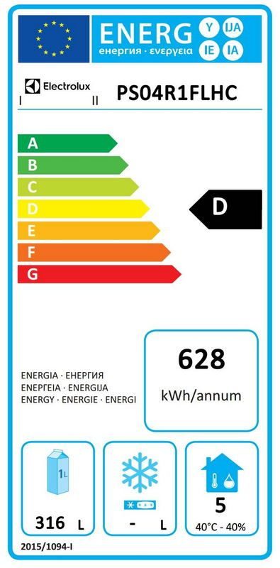 Фото Шкаф холодильный ELECTROLUX PS04R1FLHC 691239 POLAIR 1