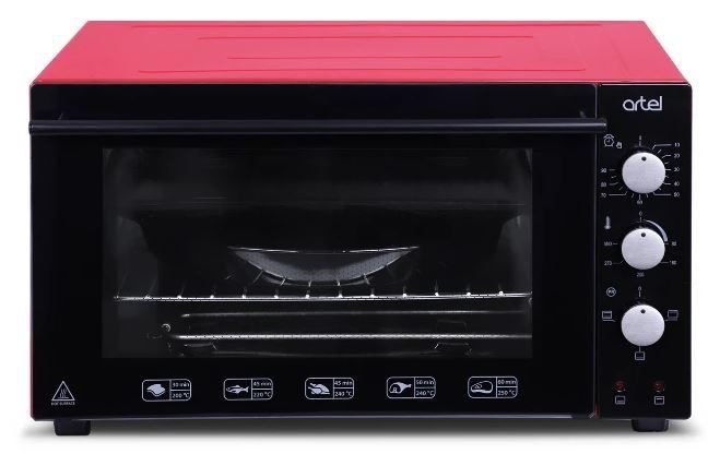 Мини-печь ARTEL ECO MD-4218 черно-красный