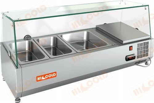 Холодильная витрина HICOLD VRTG 1000 1/3